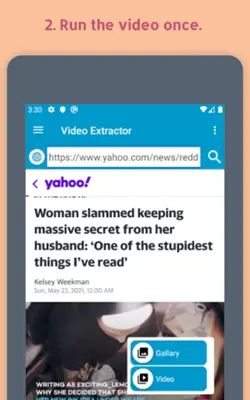 Video Extractor android App screenshot 9