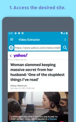 Video Extractor android App screenshot 10