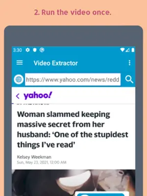 Video Extractor android App screenshot 3